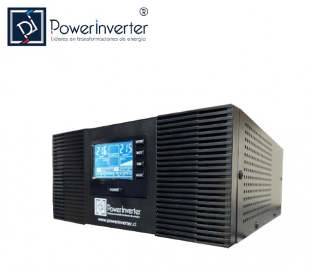 INVERSOR CARGADOR UPS - BAJA FRECUENCIA PSW 24VDC/220VAC 1000W 